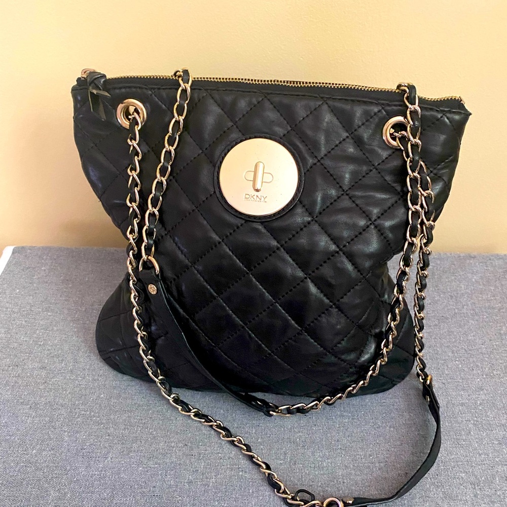 DKNY quilted handbag